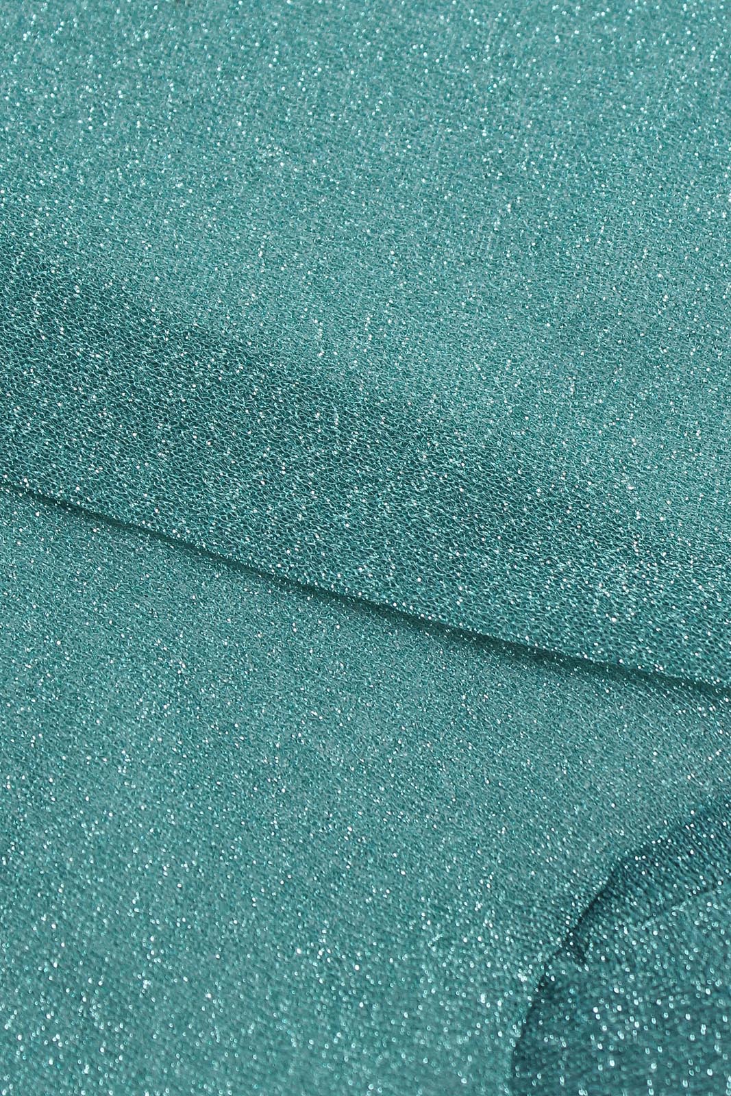 Mint green glitter superstar long socks