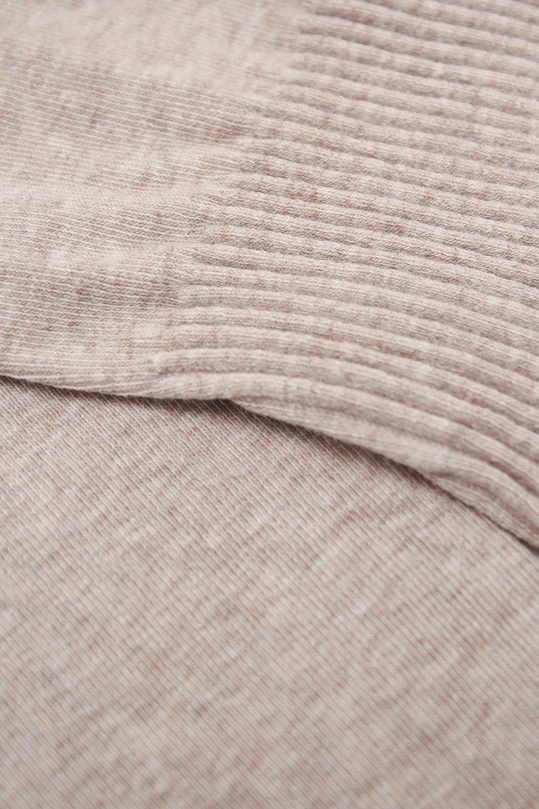 Beige knee high socks