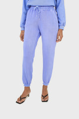 Blue pigment sweatpants