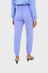 Blue pigment sweatpants