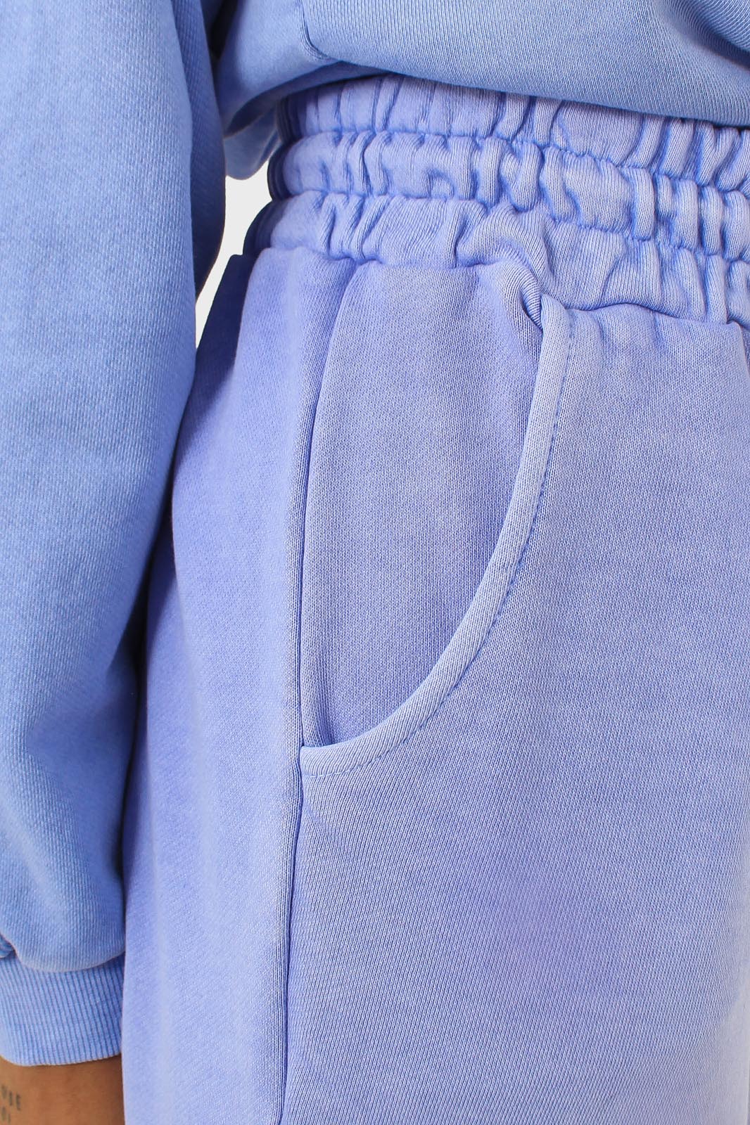 Blue pigment sweatpants