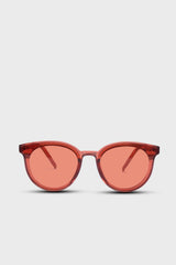 Red colourblock sunglasses