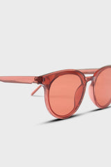 Red colourblock sunglasses
