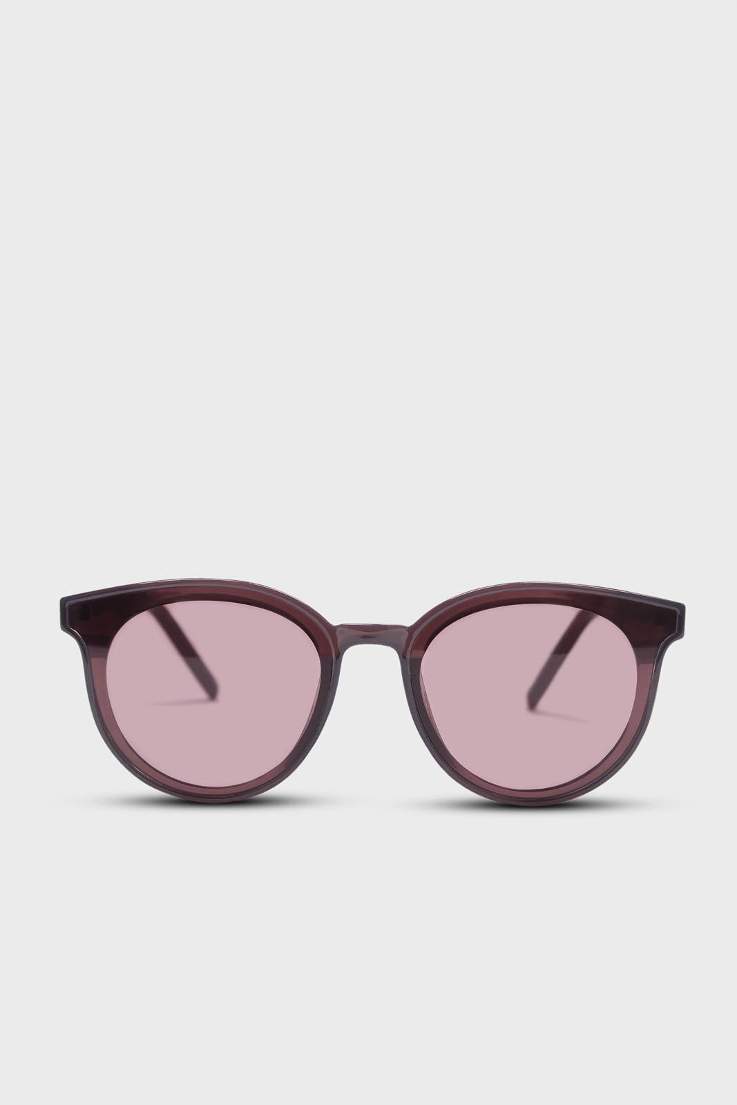 Purple colourblock sunglasses