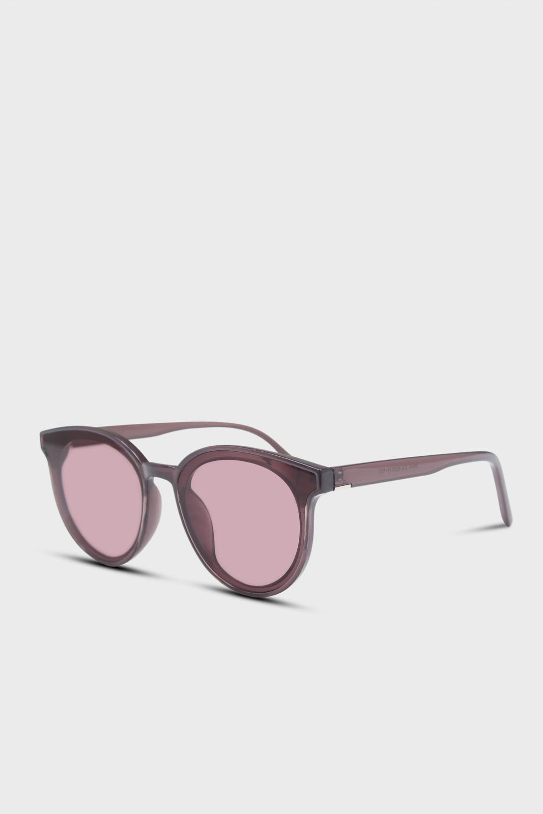 Purple colourblock sunglasses