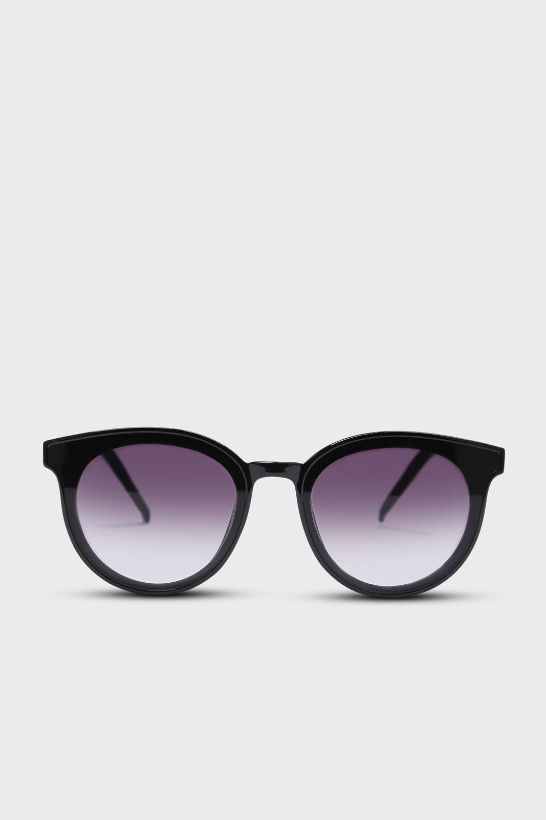 Black colourblock sunglasses
