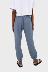 Dusty blue pigment sweatpants