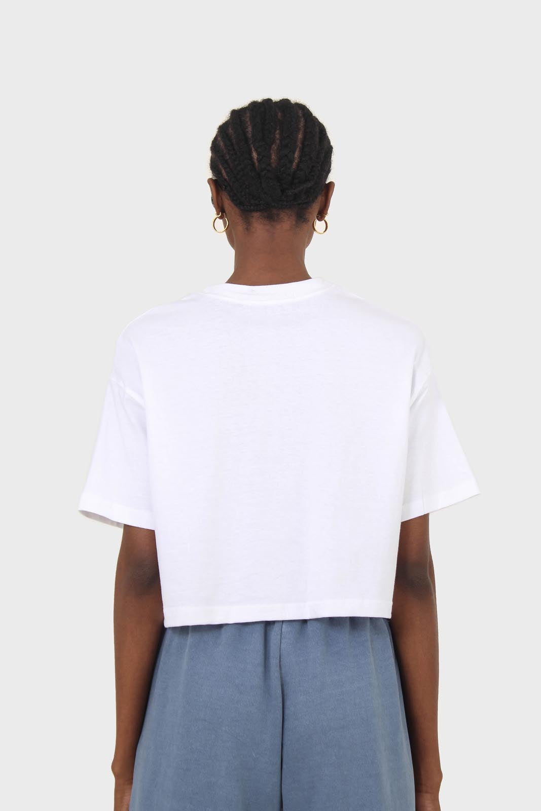 Dusty blue pigment sweatpants