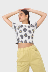 Yellow elasticated waistband trousers