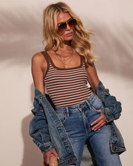 Natural Rhythm Striped Tank Top