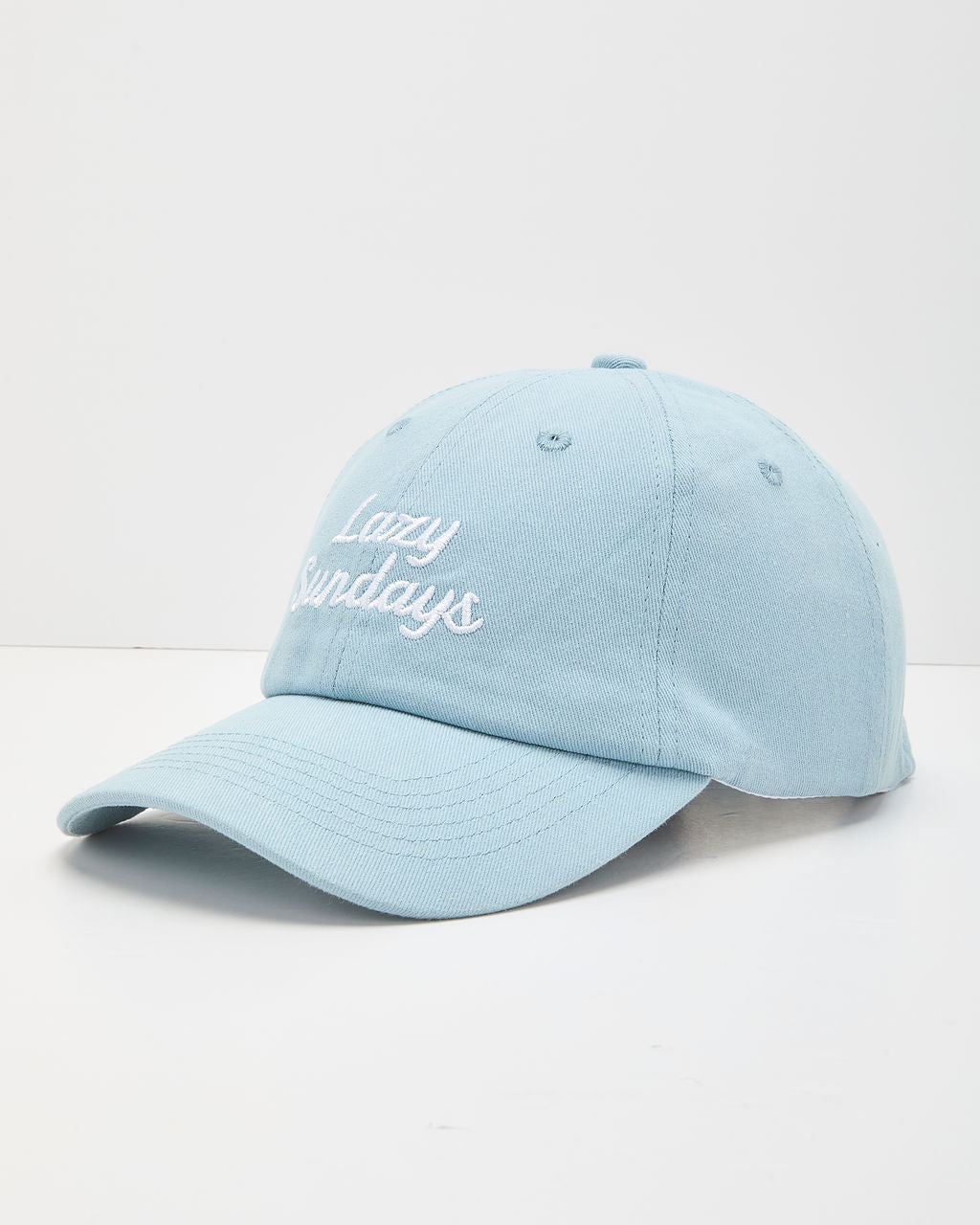 Lazy Sundays Embroidered Baseball Hat