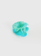 Malissa Flower Hair Clip Blue