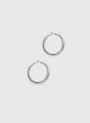 Raskin Hoop Earrings Silver