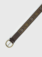 Musgraves Woven Belt Brown