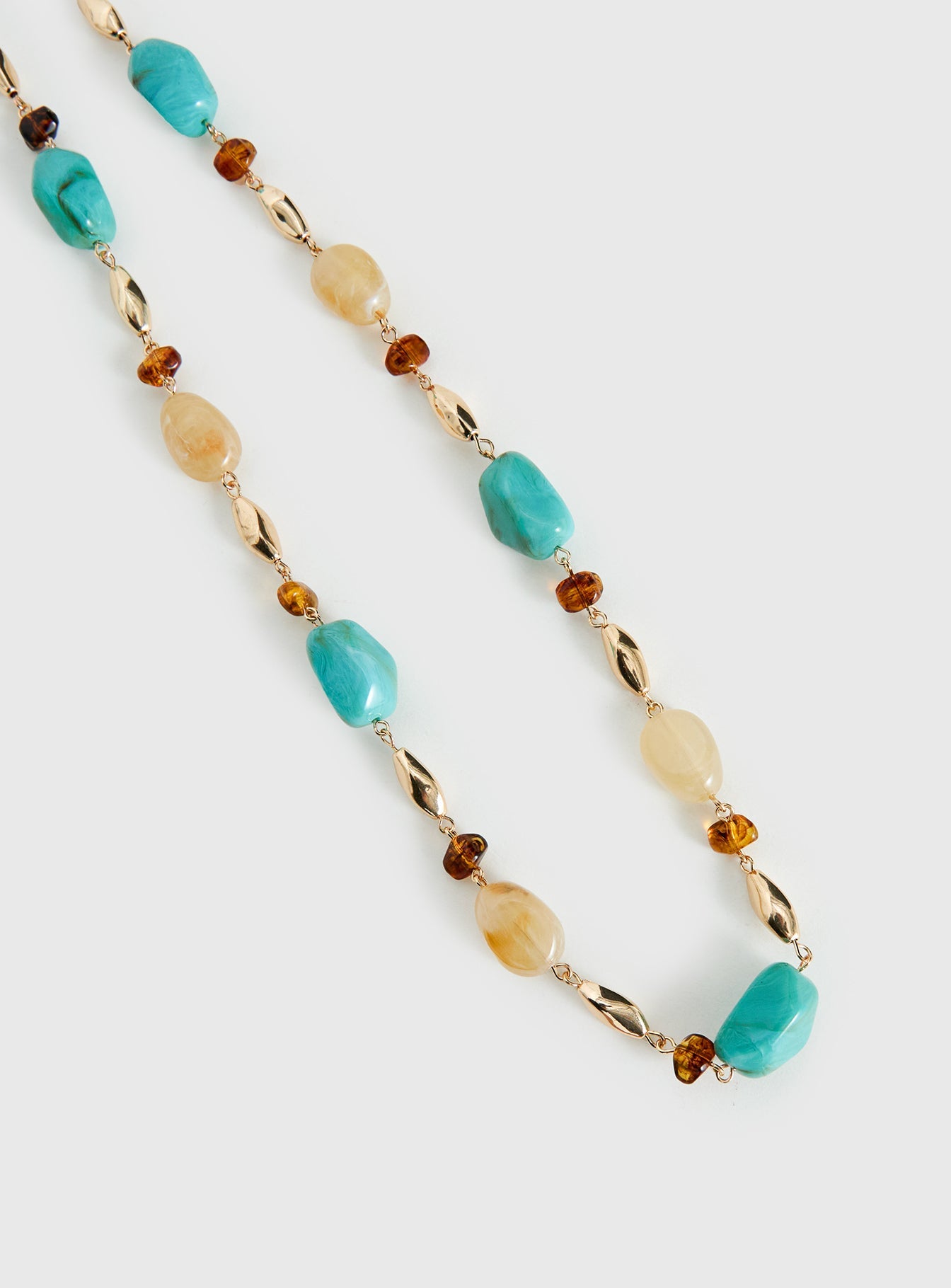 Vaila Bead Detail Belt Gold