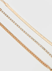 Harloe Bracelet Pack Gold