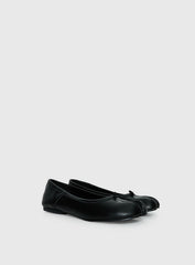 Therapy Harajuku Split Toe Ballet Flats Black