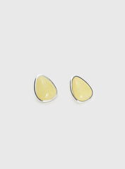 Vanita Earrings Silver / Yellow