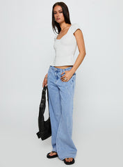 Reaper Baggy Denim Jeans Light Blue Wash