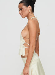 Legacy Halter Top Ivory
