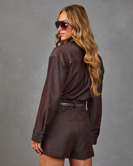 Effortless Form Belted Utility Romper