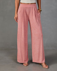 Zurrie Pleated High Rise Wide Leg Pants