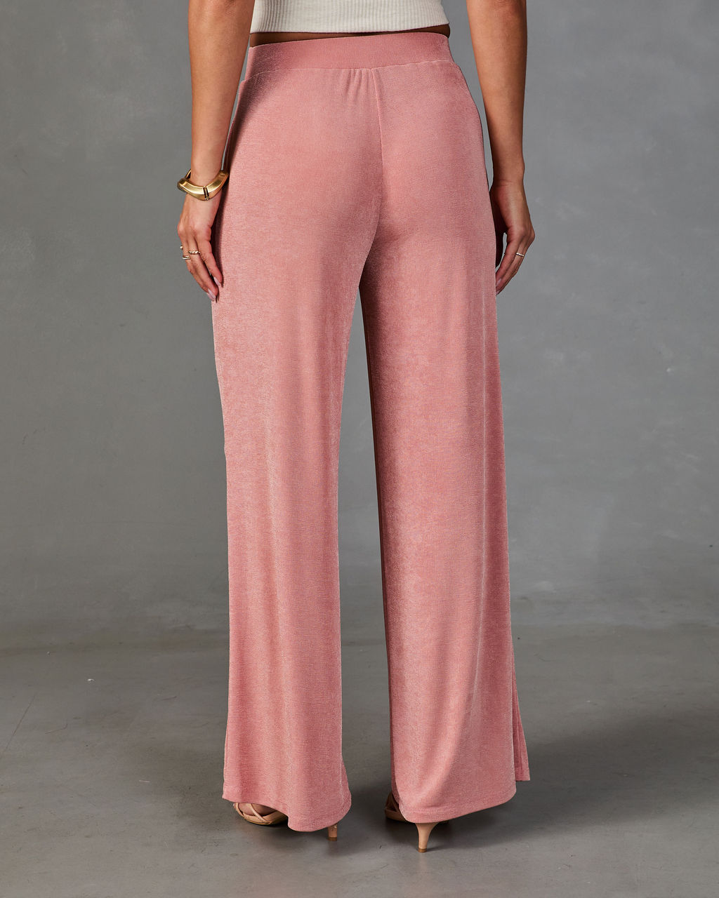 Zurrie Pleated High Rise Wide Leg Pants