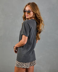 Cherry Bomb Cotton Graphic Short Sleeve Tee