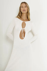 SNDYS Tallulah Maxi Dress White