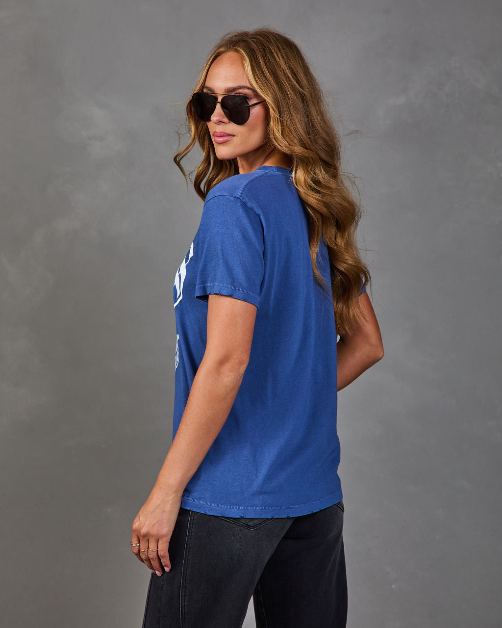Dallas Cowboys Cotton Distressed Short Sleeve Graphic Tee