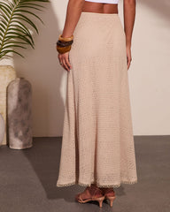 Open Coast Knit Maxi Skirt
