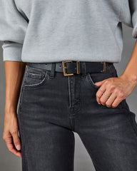 Everyday Classic Square Buckle Belt