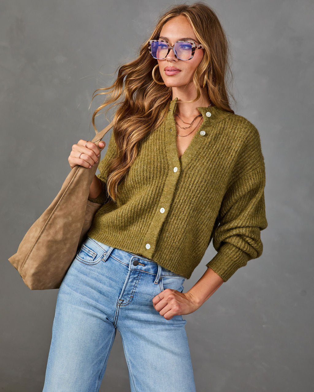 Winston Ribbed Knit Cardigan