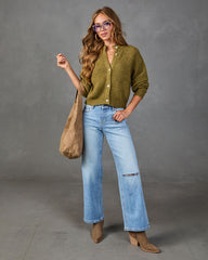 Winston Ribbed Knit Cardigan