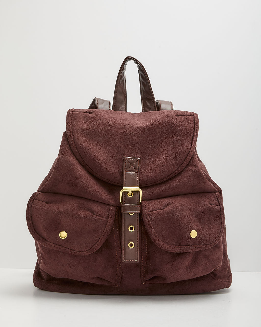 Serena Faux Suede Backpack