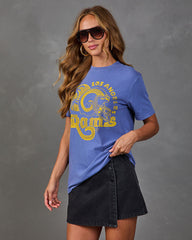 Los Angeles Rams Cotton Short Sleeve Graphic Tee