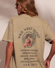 Wild West Rodeo Muse Short Sleeve Graphic Tee