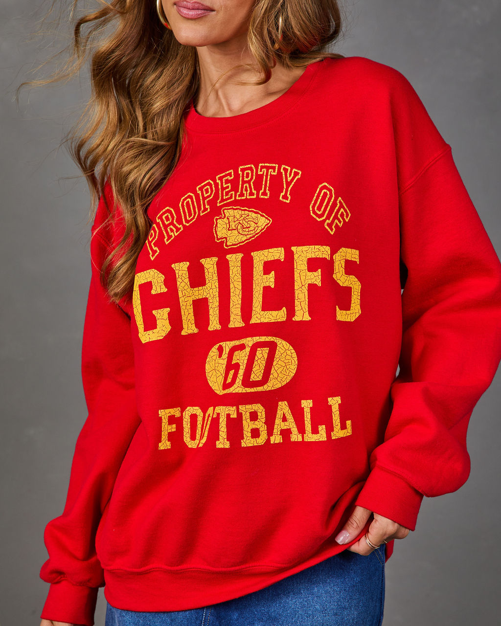 Property of Kansas City Chiefs Fleece Graphic Sweatshirt