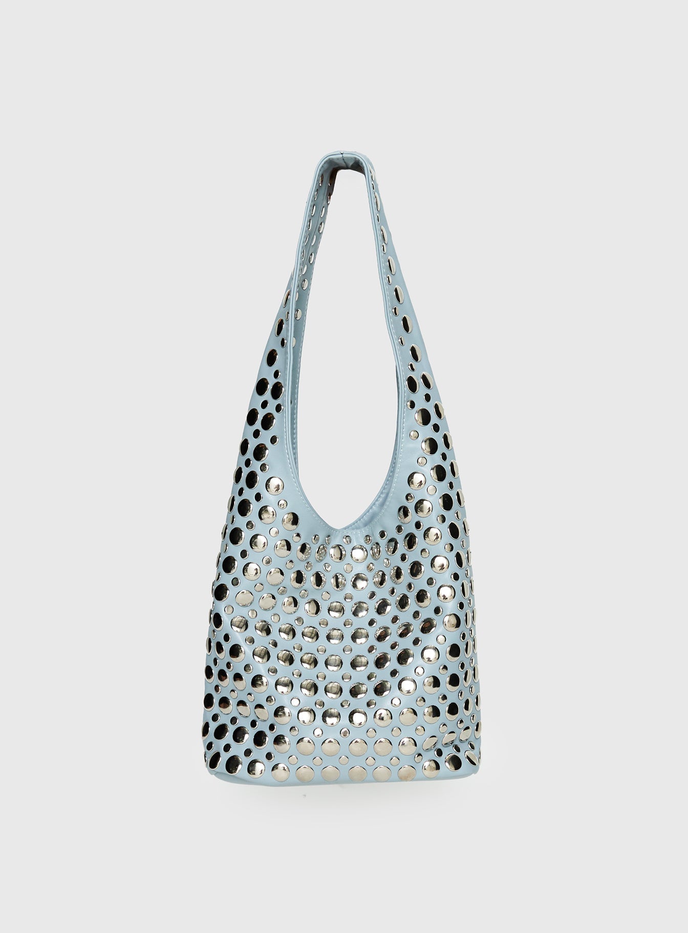 In The Crowd Shoulder Bag Blue / Silver
