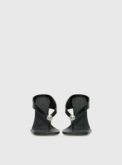 Two Summers Wedge Heels Black