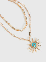 Split The Difference Necklace Pack Gold