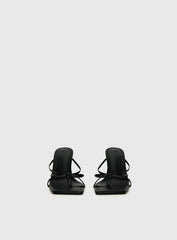 Evena Strappy Heels Black