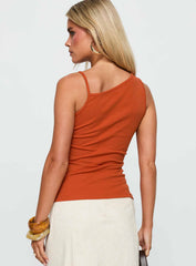 Amarante Sleeveless Top Orange