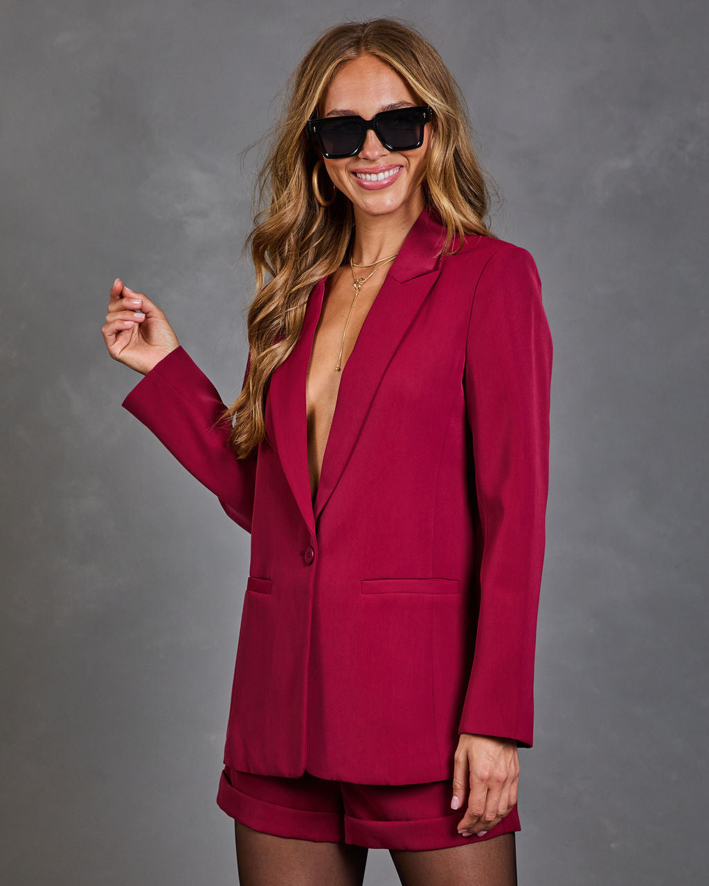 Standards Pocketed Blazer