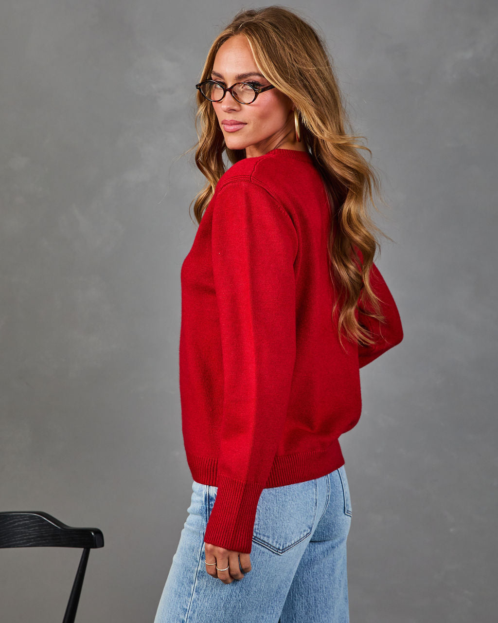 Next Chapter Ribbed Knit Sweater