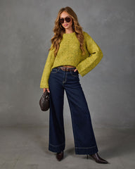 Christa Textured Knit Sweater