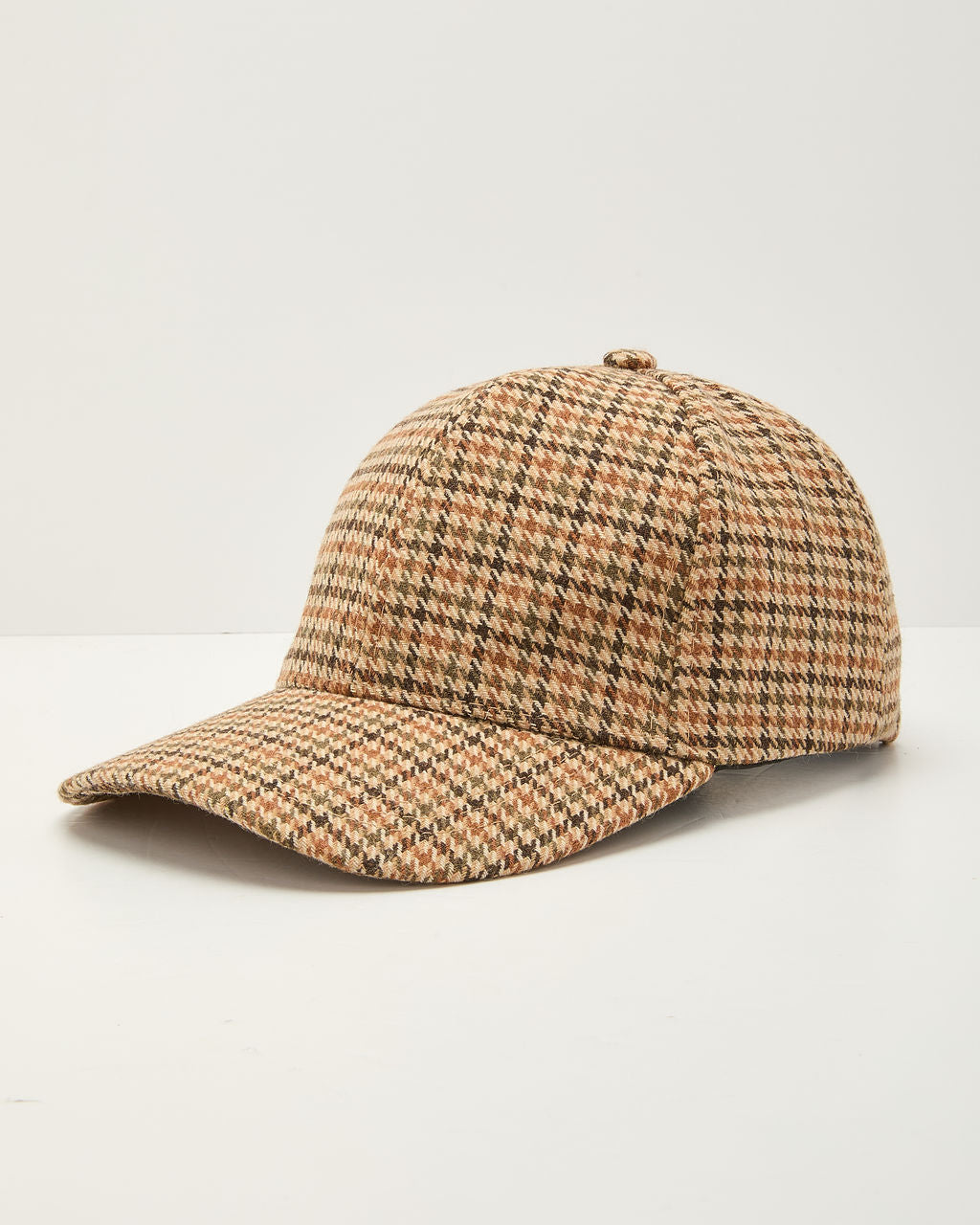 Autumn Calling Plaid Houndstooth Baseball Cap