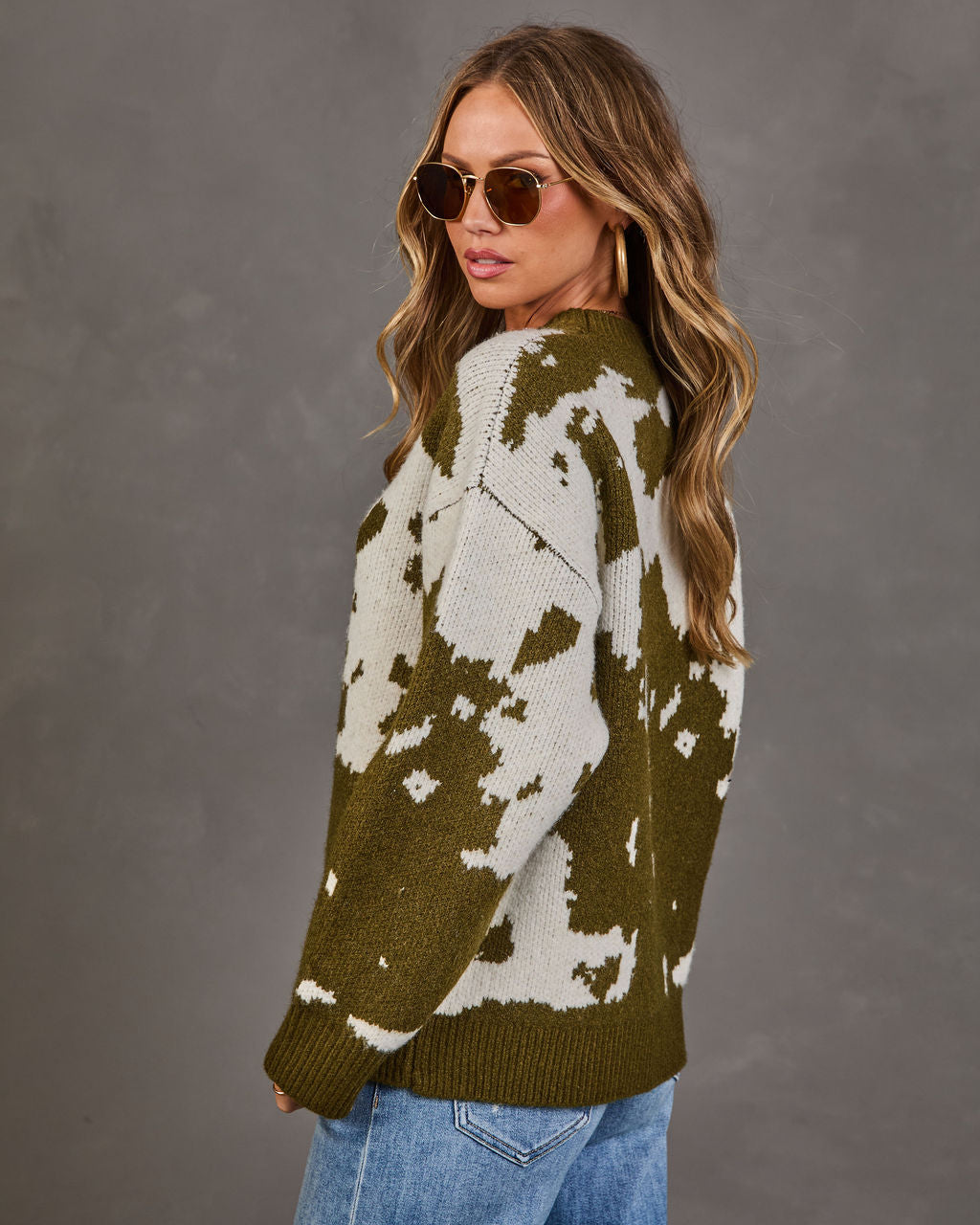 Junie Knit Abstract Sweater