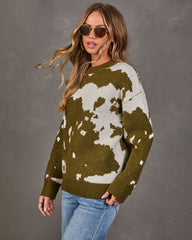 Junie Knit Abstract Sweater