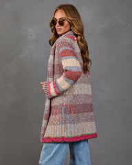 Homestead Honey Knit Striped Duster Cardigan